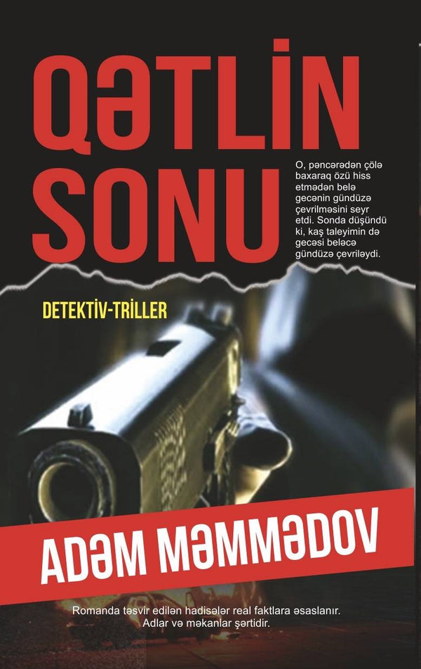 Qətlin sonu -  Adəm Məmmədov - SizinKitab