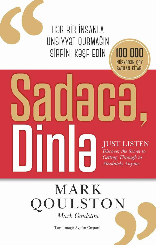 Sadəcə, dinlə - Mark Qoulston