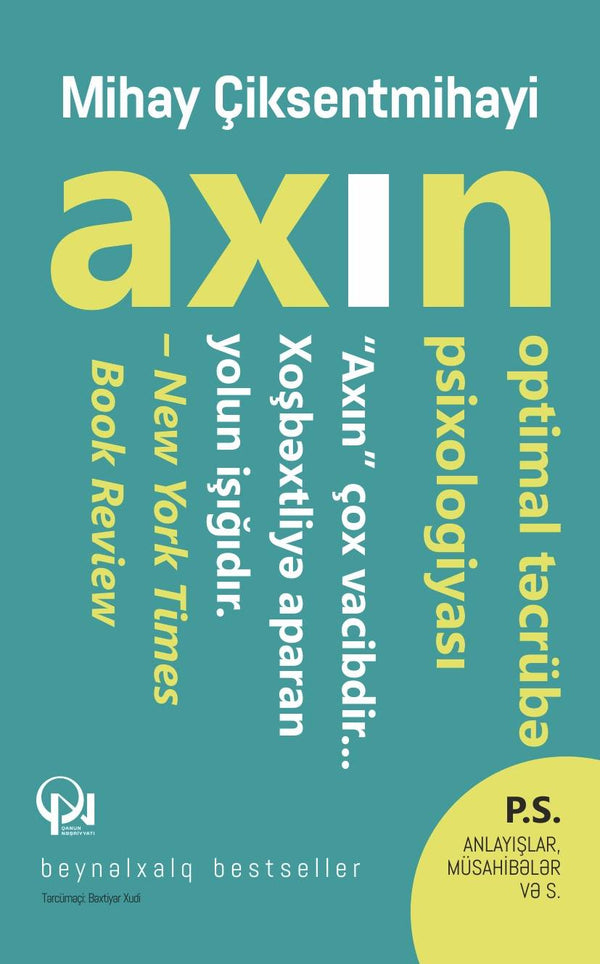 Axın - Mihay Çiksentmihayi - SizinKitab