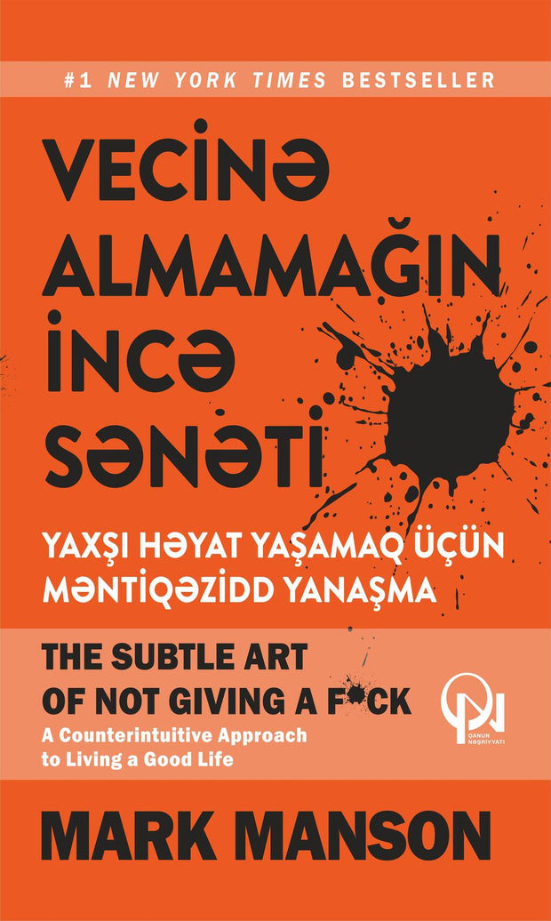 Vecinə almamağın incə sənəti - Mark Manson - SizinKitab