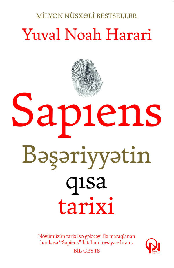 Sapiens / Bəşəriyyətin Qısa Tarixi - Yuval Noah Harari - SizinKitab