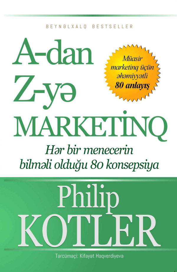 A-dan Z-yə marketinq - Philip Kotler