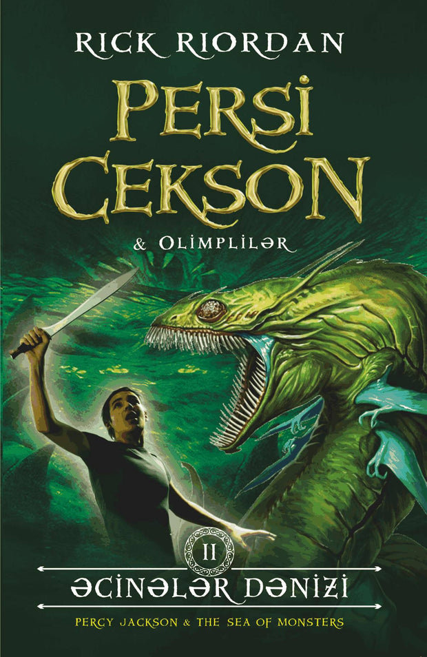 Persi Cekson və Əcinələr dənizi - Rick Riordan - SizinKitab