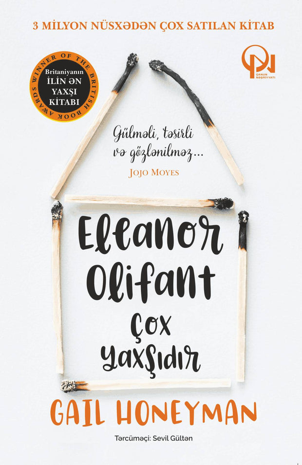Eleanor Olifant çox yaxşıdır - Gail Honeyman - SizinKitab