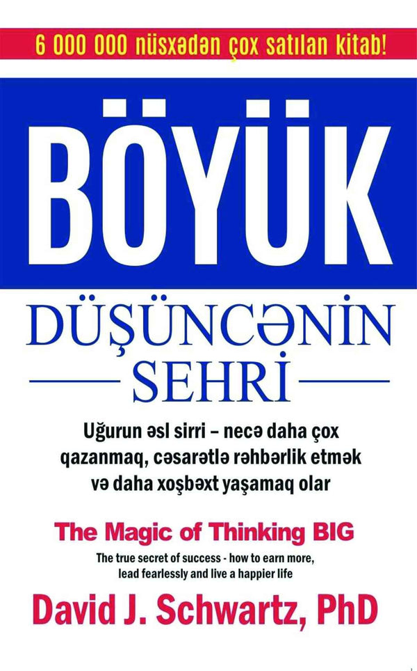 Böyük düşüncənin sehri - David J. Schwartz