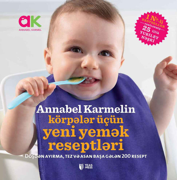 Annabel Karmelin körpələr üçün yeni yemək reseptləri - Annabel Karmel