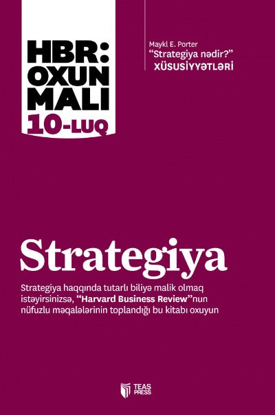 Strategiya “Harvard Business Review”: oxunmalı “10-luq” - SizinKitab sizinkitab mağazası